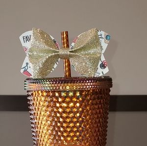 Favorite Things Target Disney Chick fil A Bow Straw Topper